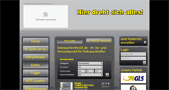 Desktop Screenshot of gebrauchtreifen24.de